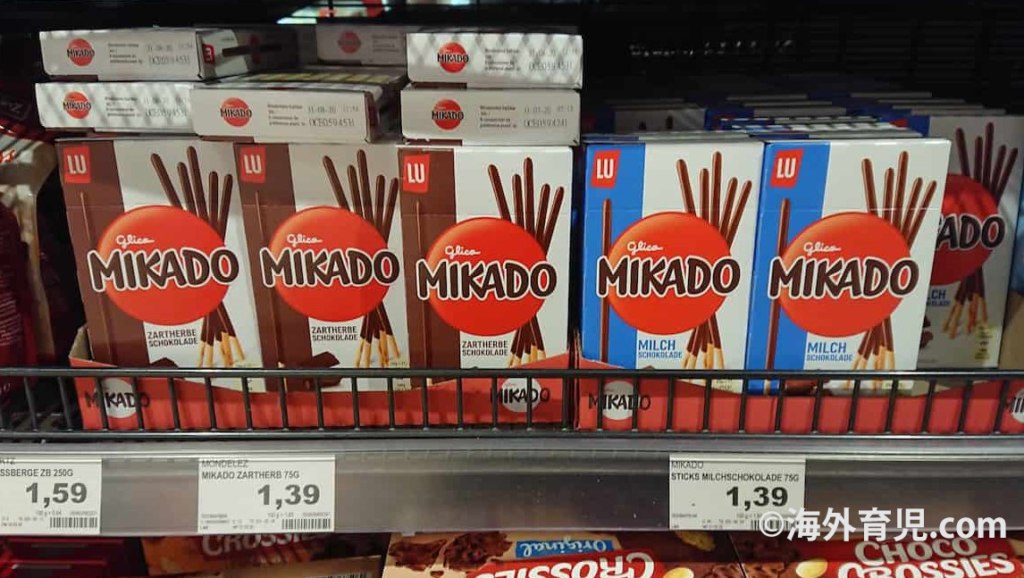 ドイツのポッキー