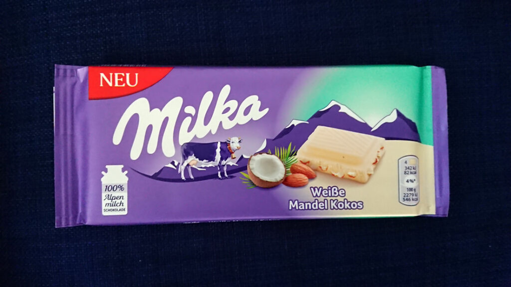 ミルカ（milka）のホワイトチョコレート